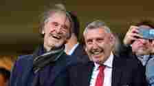 Sir Jim Ratcliffe and Jason Wilcox.