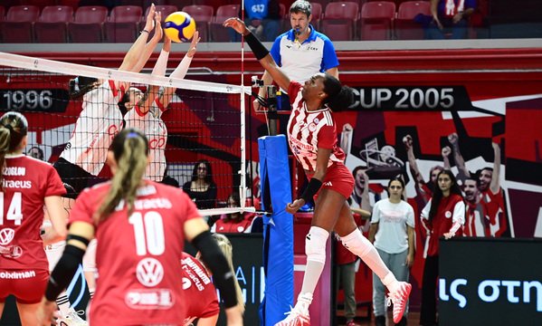 Olympiacos beat Benfica 3-2 in CEV Challenge Cup Women's match
