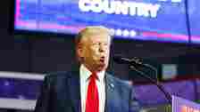 Former President Donald Trump made several verbal gaffes during the Philadelphia MAGA rally (Anna Moneymaker/Getty Images)