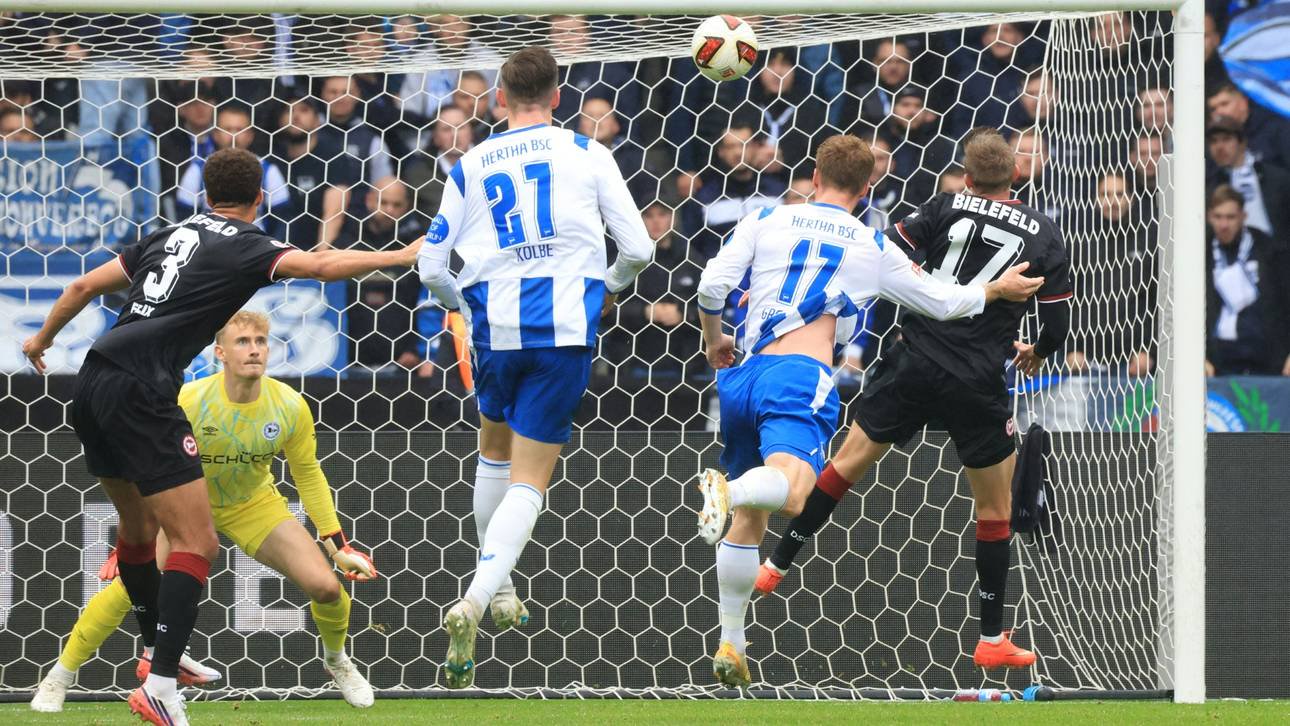 Hertha jubelt dank Last-Minute-Elfer