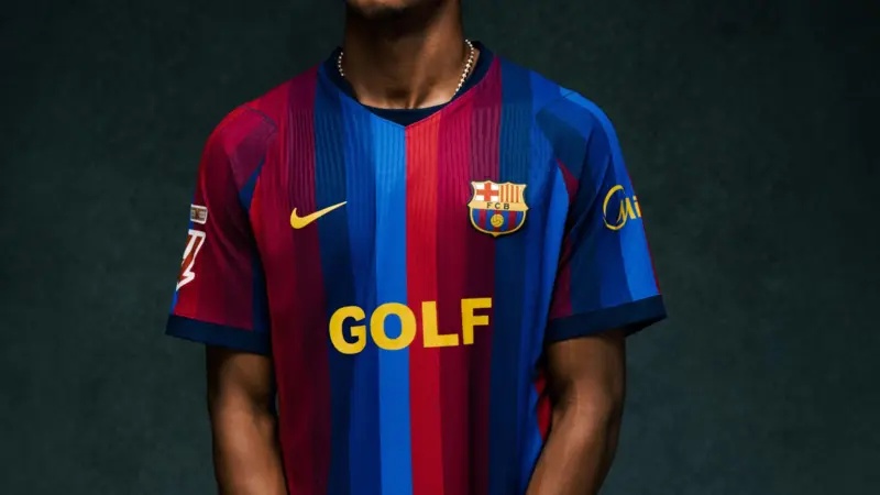 Barcelona revela camisola para "El Clásico" com Tyler, the Creator... e valores impressionam