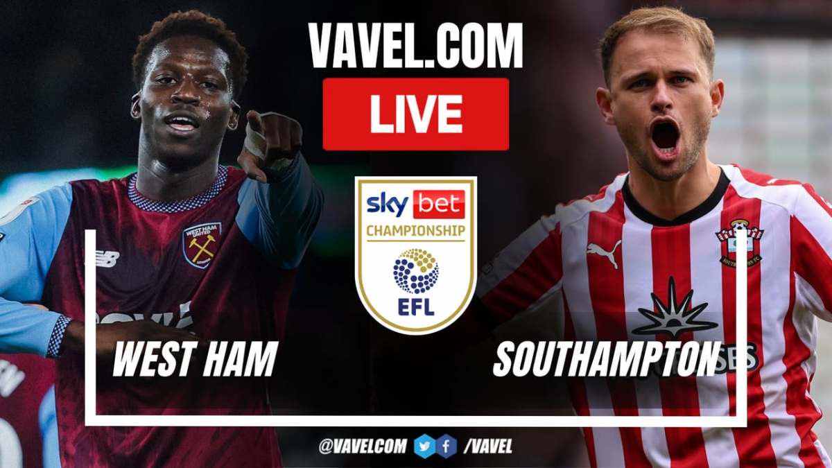 Highlights and goals of West Ham 2-3 Southampton in 2026-27 Championship