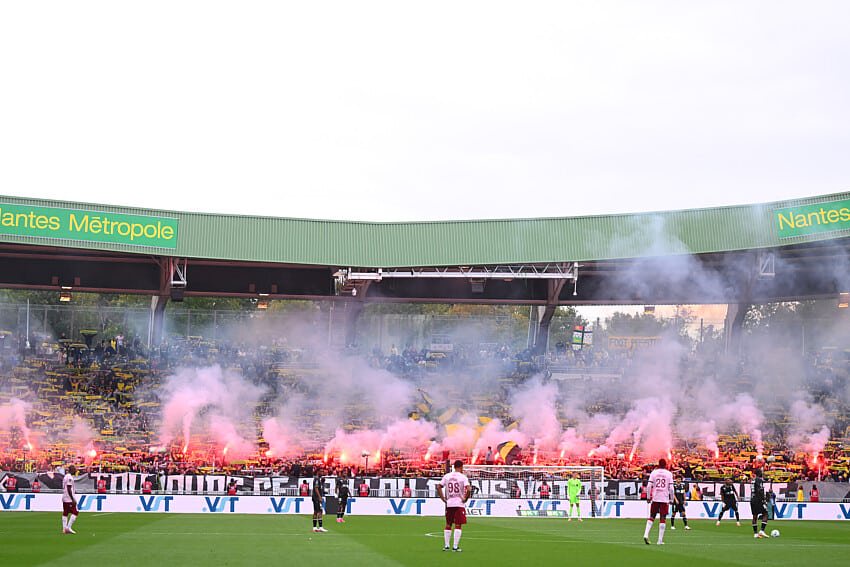 La Brigade Loire lors de FC Nantes - Reims