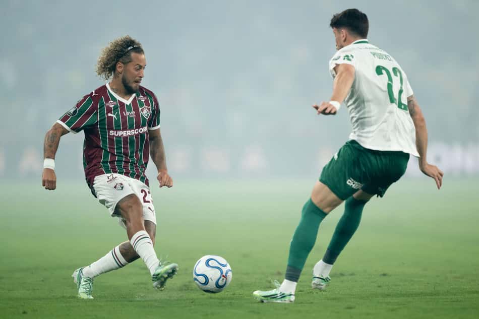 Palmeiras e Fluminense duelam nesta quarta-feira pela Libertadores (Foto: Jorge Rodrigues/AGIF/Folhapress)