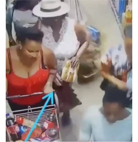 See What Camera Caught A Lady Doing To Another Lady That Got People Talking