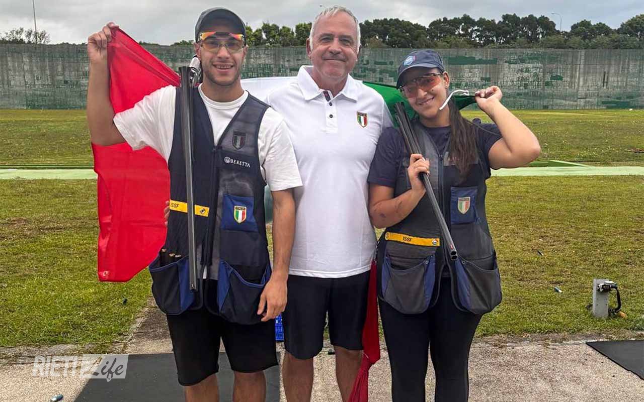 Longhi and Bernardini Win Skeet Mixed Team Gold at FISU World University Championships
