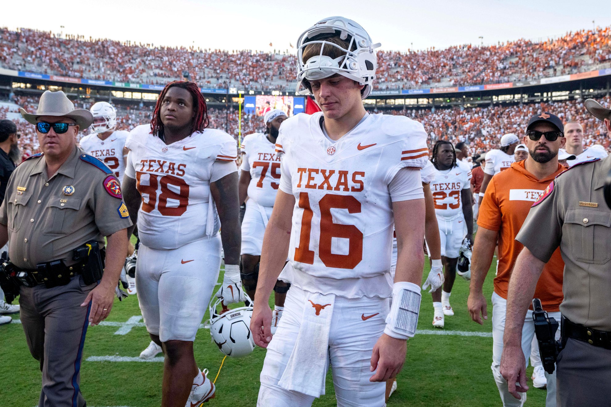 Texas quarterback Arch Manning&nbsp;
