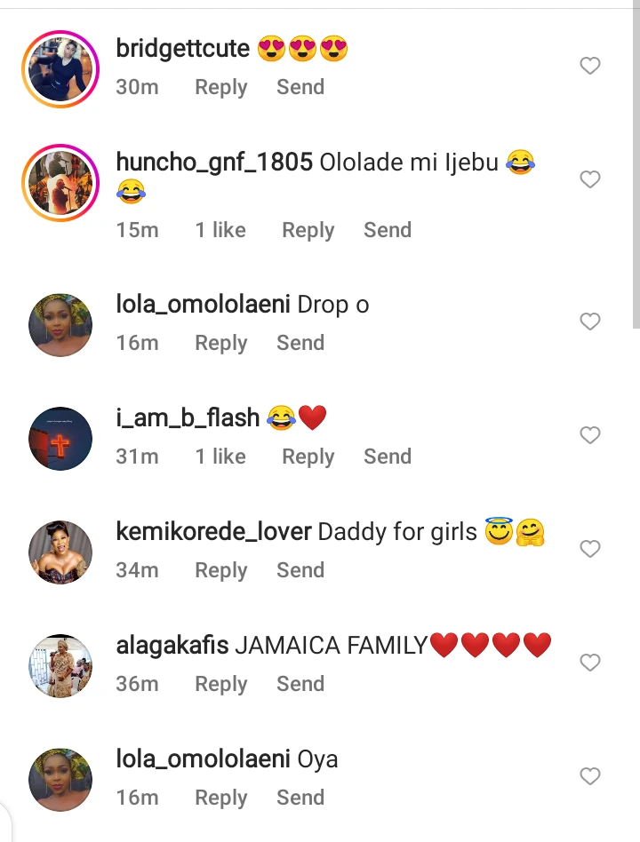 Reactions As Ijebuu Shares Adorable Photo With Daughters