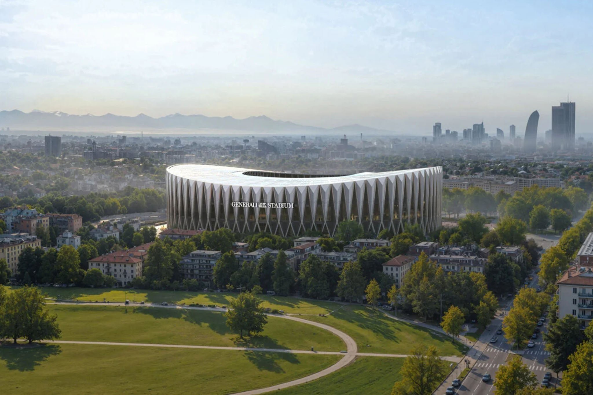 AC Milan and Inter Milan revealed joint proposals for a new venue, which would see the demolition of the Stadio Giuseppe Meazza, commonly known as the San Siro