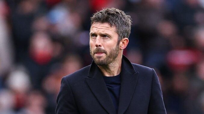 Carrick speaks on Martinez’s future at Manchester United after outburst
