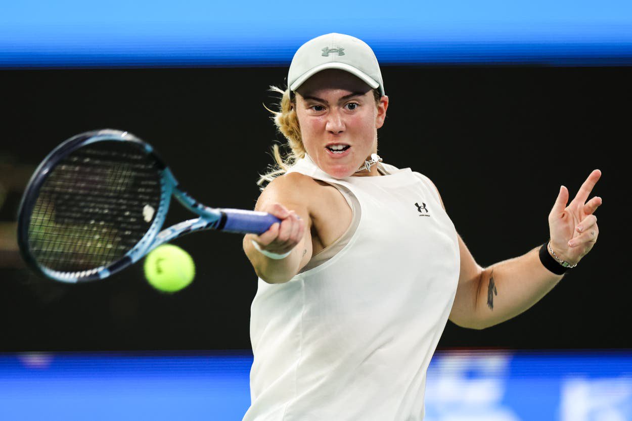 Sonay Kartal defeated Jelena Ostapenko to reach the biggest final of her career in the Wuhan Open