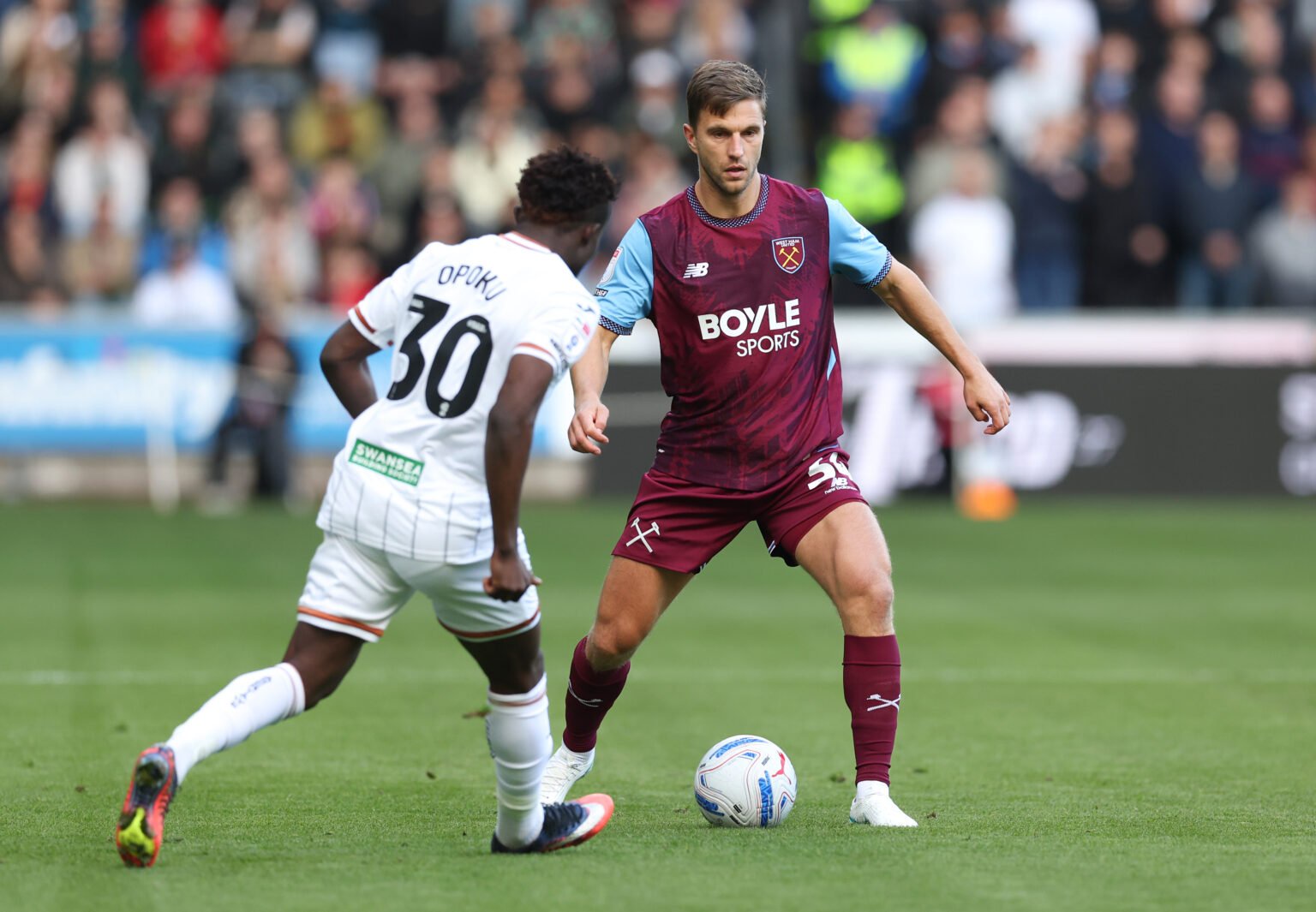Swansea City v West Ham United - Sky Bet Championship 2026/27