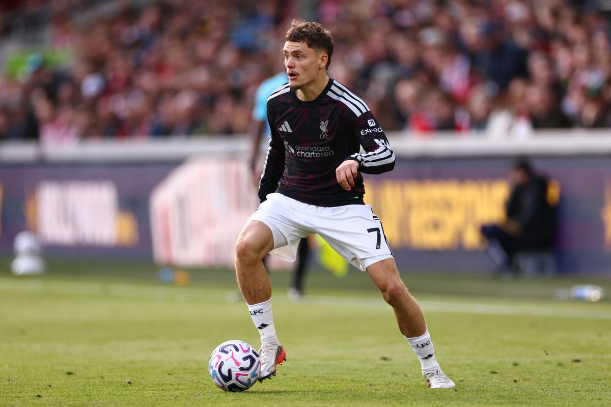 Liverpool attacking midfielder Florian Wirtz.