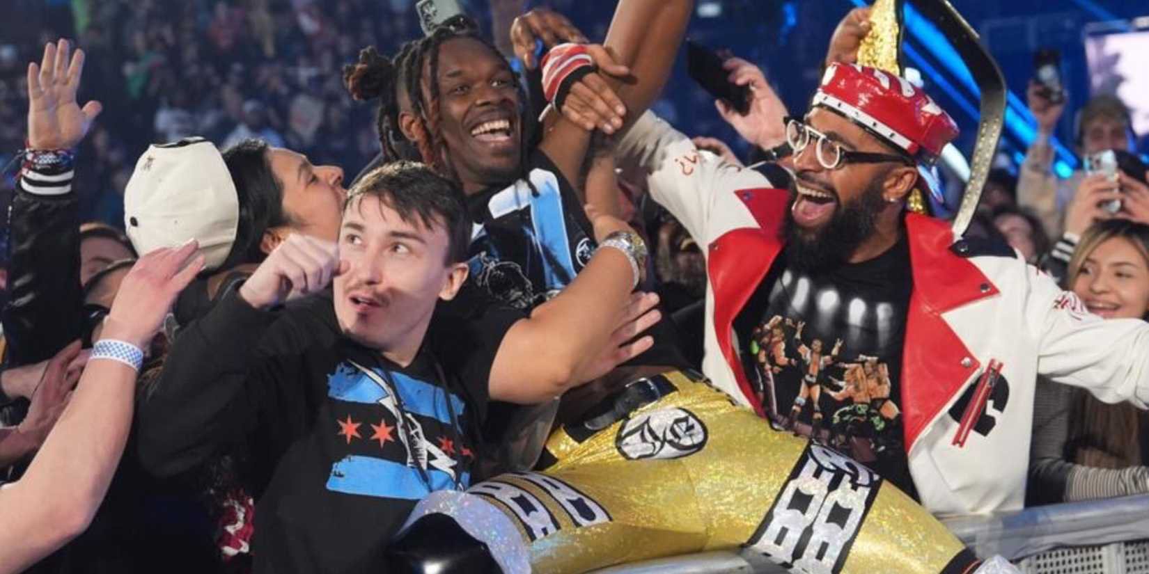Je'Von Evans on WWE Raw