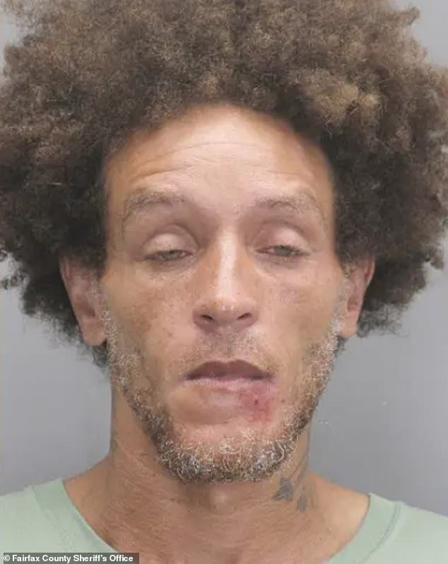 Pictured: West after he was arrested in 2024