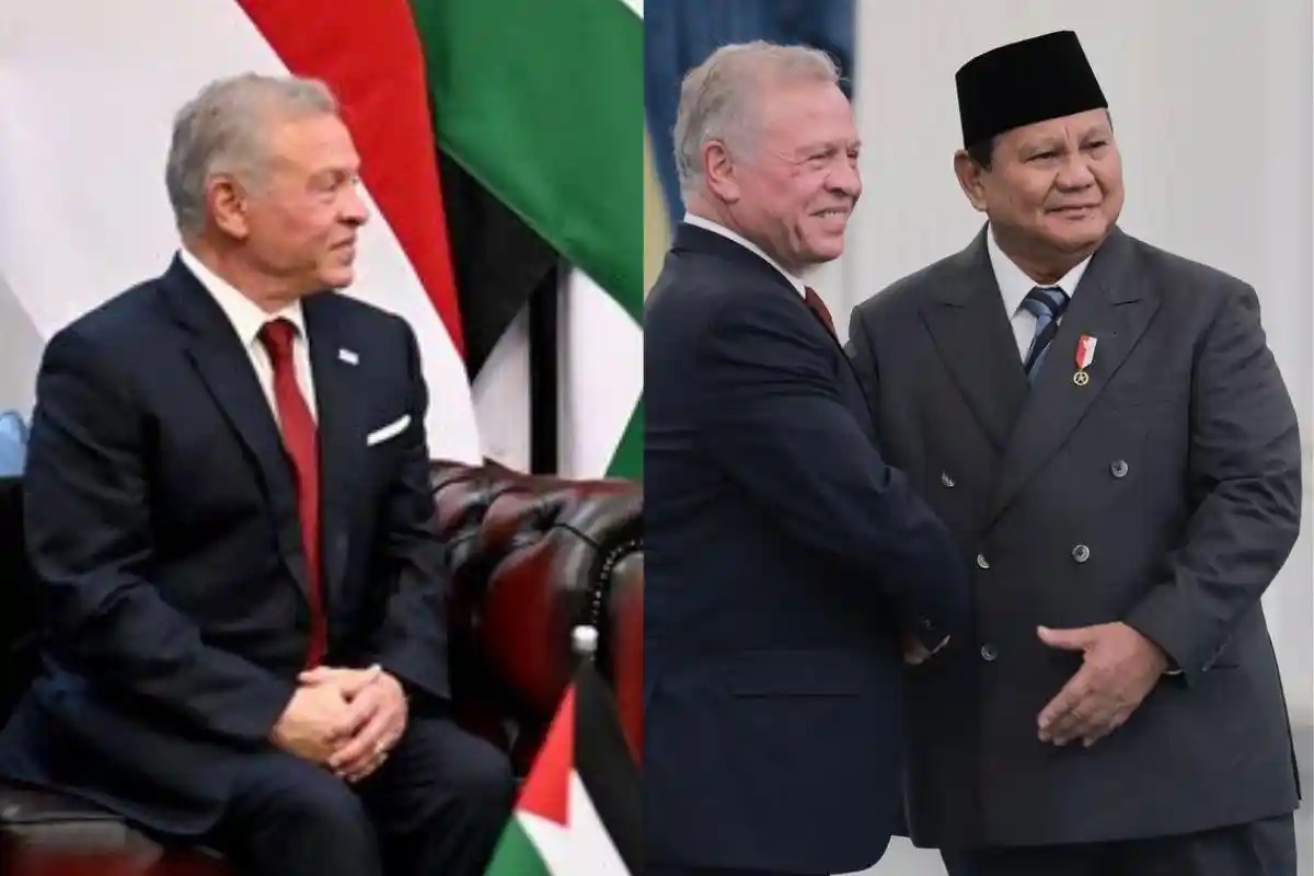 Rekam Jejak Raja Yordania King Abdul II yang Ternyata Sahabat Lama Prabowo, Pernah Sekolah Bareng