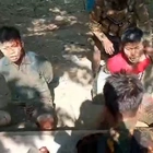 ‘Apologize in your next life’: Video shows Myanmar pro-government militia torture rebel fighters to death