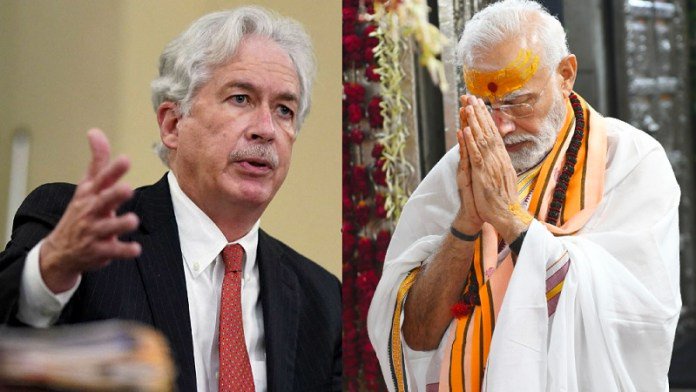 बिल बर्न्स, नरेंद्र मोदी, CIA