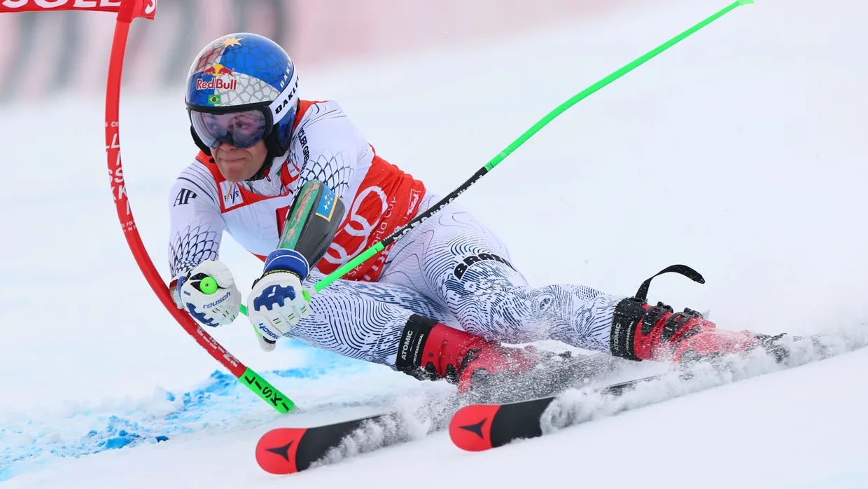 Auf dem Weg zur Bestzeit: Lucas Pinheiro Braathen