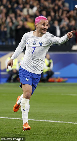 Antoine Greizmann also scored in the game