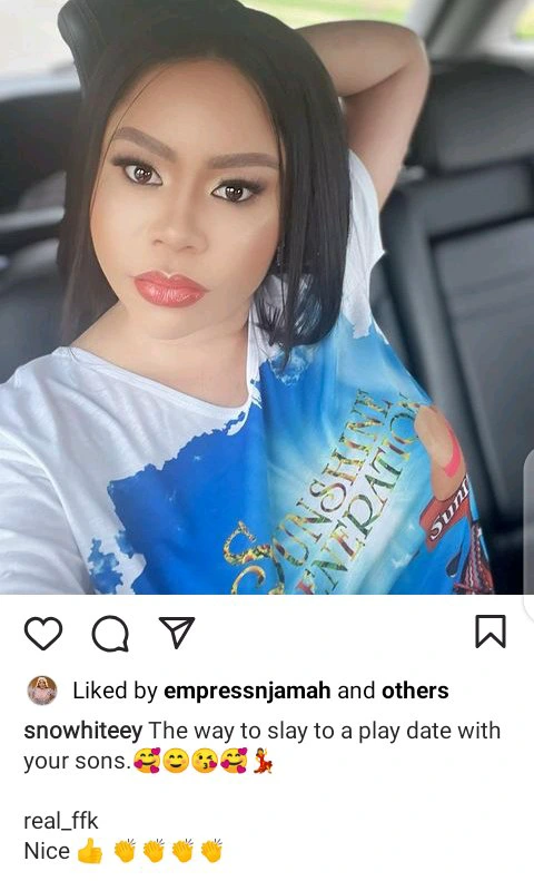 instagram - FFK ex-wife, Precious Chikwendu Thanks FFK For Allowing Her To See Their Children E78d673ad1b8430aa0734f93bcbcdd5f?quality=uhq&format=webp&resize=720