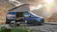 Mercedes-Benz V-Class Marco Polo, set-up for camping, side view