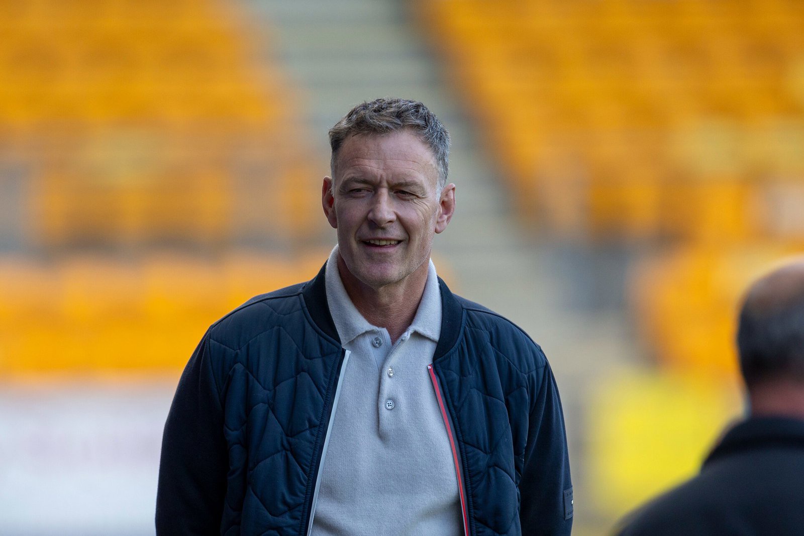 Chris Sutton at McDiarmid Park before St Johnstone versus Celtic