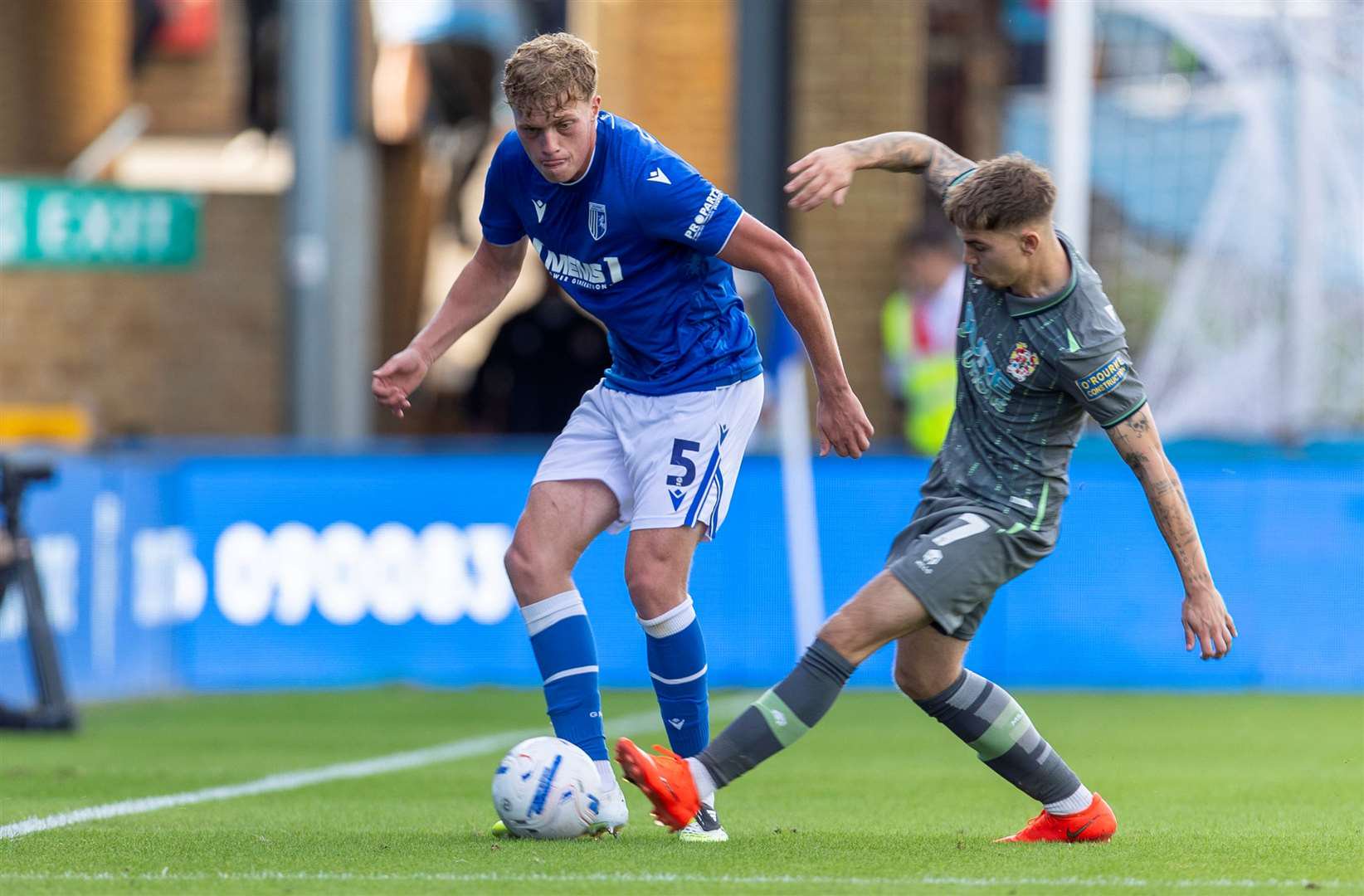 Gillingham defender Andy Smith and the team came under criticism at the weekend but responded on Tuesday night Picture: @Julian_KPI