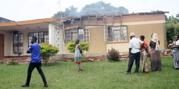 Senior police officer arrested for allegedly burning his 66-year-old mother to death