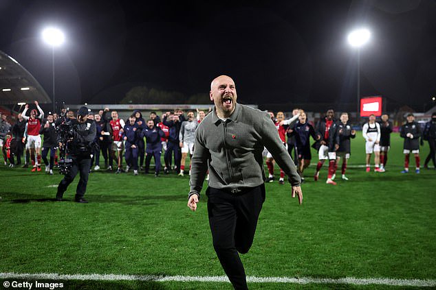 After taking the lead in the 21st minute, Arsenal scored through Viktor Gyokeres in the second half - but Fleetwood Town managed to hang on