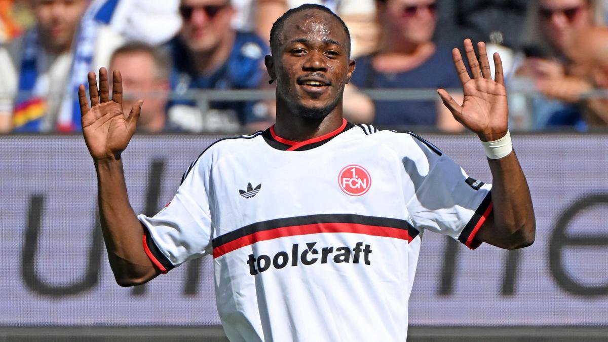 Mohamed Alì Zoma im Nürnberg-Trikot