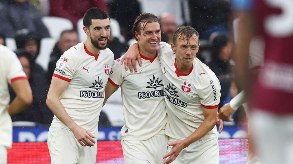 Southampton players celebrate