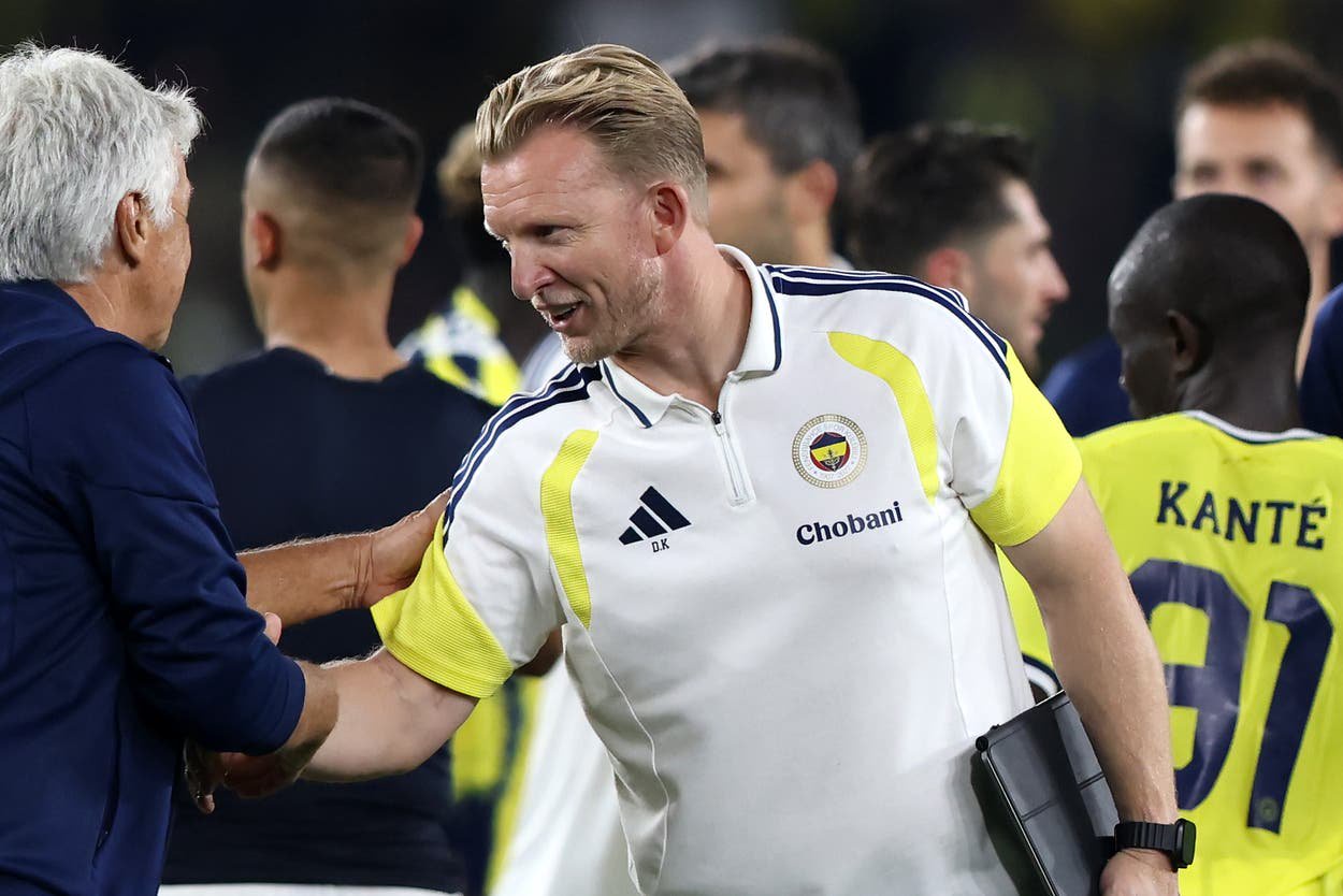Dirk Kuyt has been appointed interim Fenerbahce manager