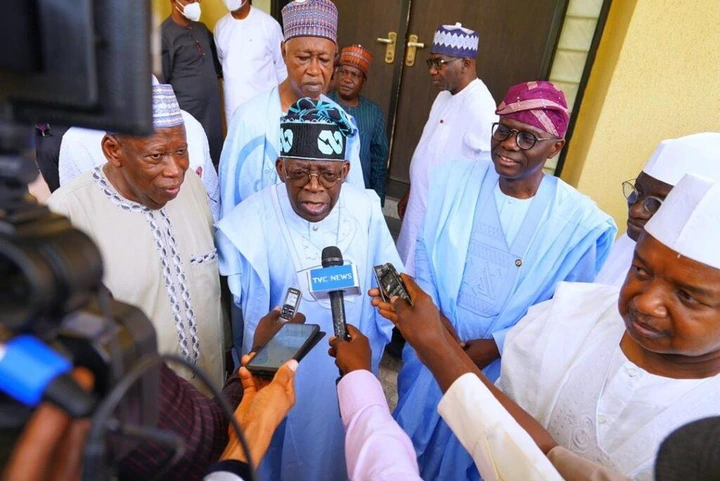 PHOTOS: Tinubu meets APC Governors