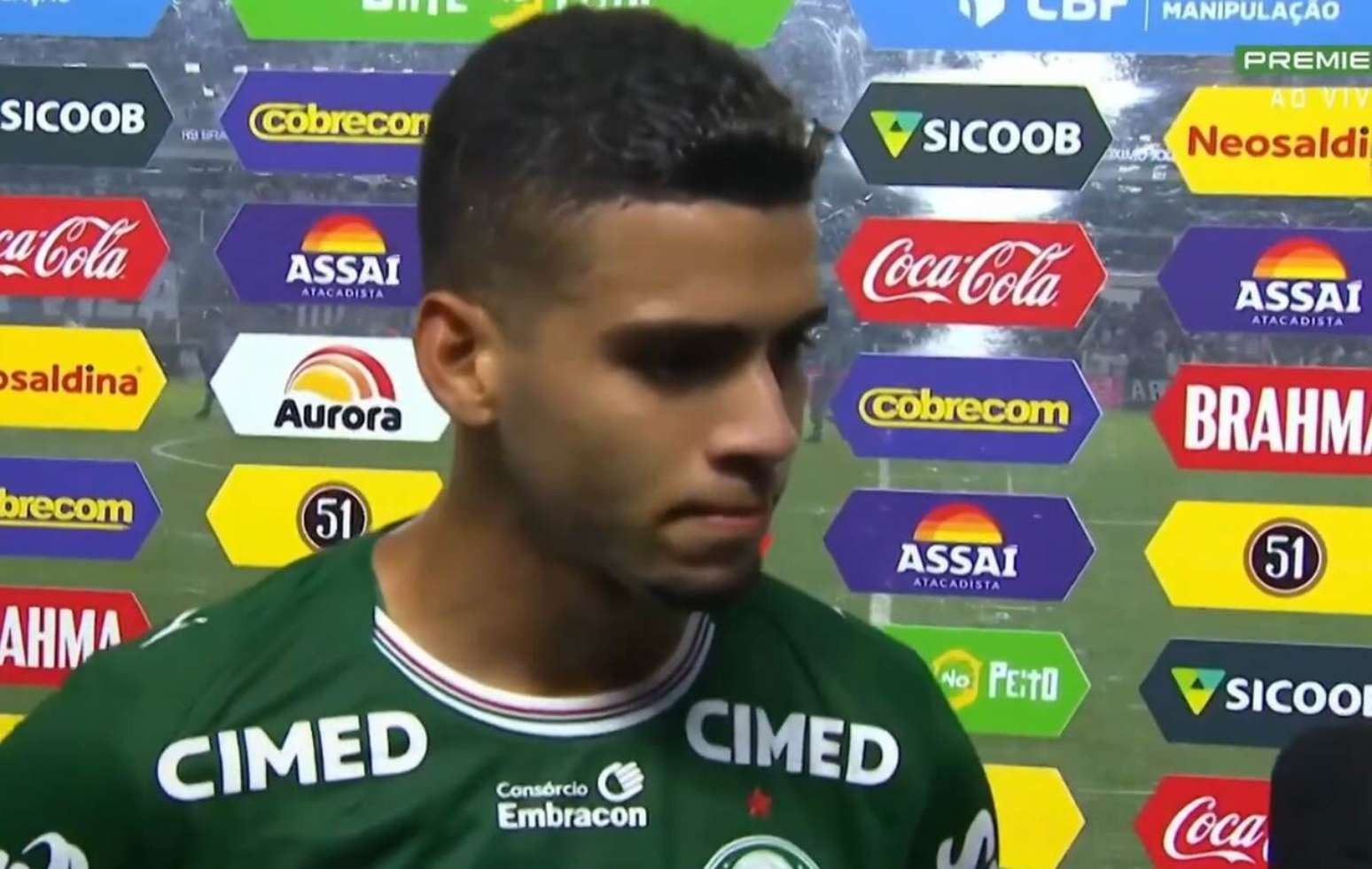 Arthur salvou em cima da linha uma grande chance do Saltos e garantiu o empate do Palmeiras –
