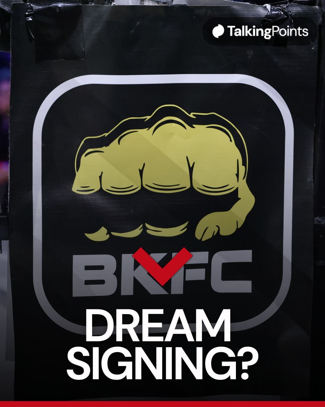 Dream BKFC signing
