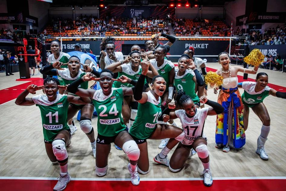 Kenya Women’s Volleyball Team