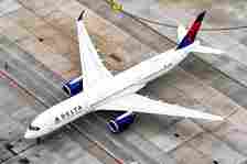 Delta Air Lines A350-900 on ground