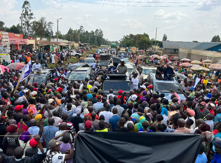  Baba While You Were Away Azimio Team Led By Wamalwa Brought Kakamega 