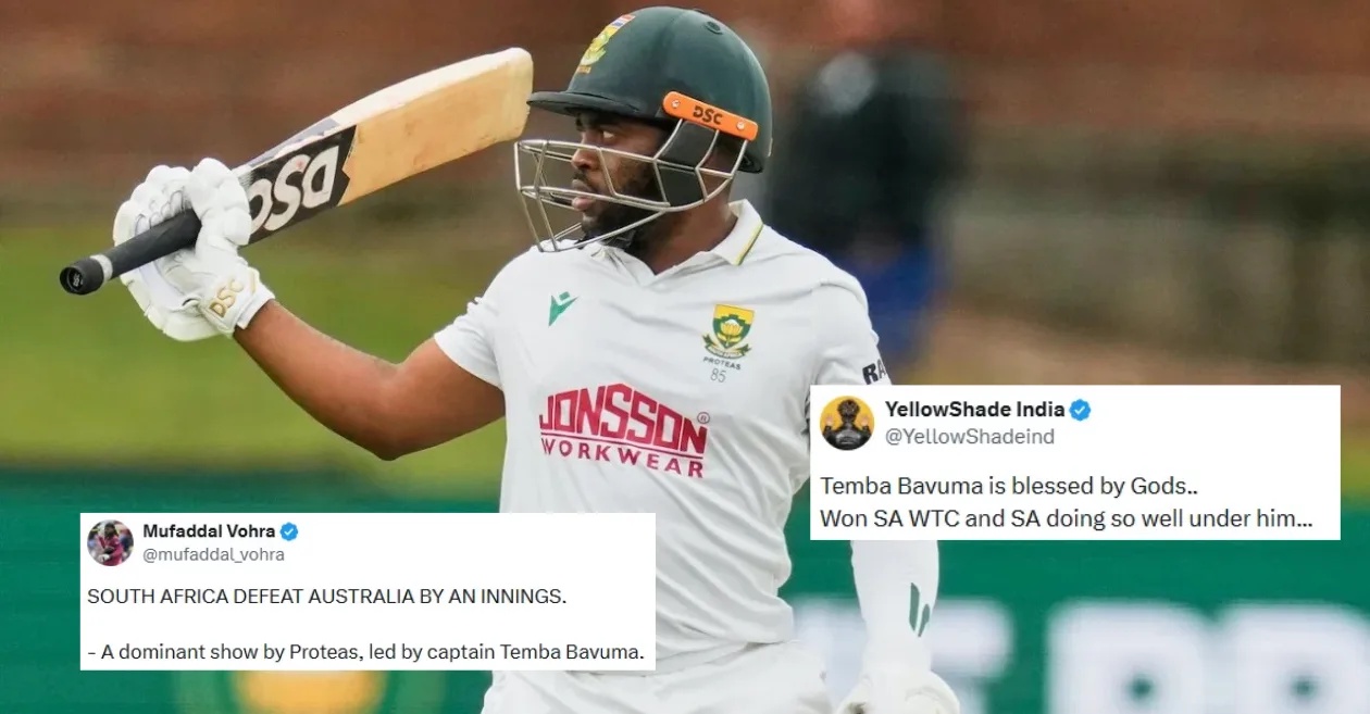 Fans erupt as clinical South Africa crush Australia by an innings and 31 runs in the 2nd Test