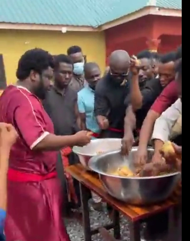 Prophet Ajagurajah Stuns the internet With Father’s Day Kenkey Party in new Photos