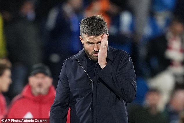 Pressure is mounting Man United Michael Carrick head coach after a string of bad results