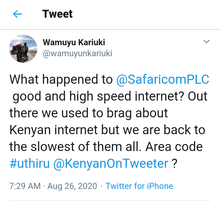 Sad Day For Safaricom As Kenyans Attack Them Opera News