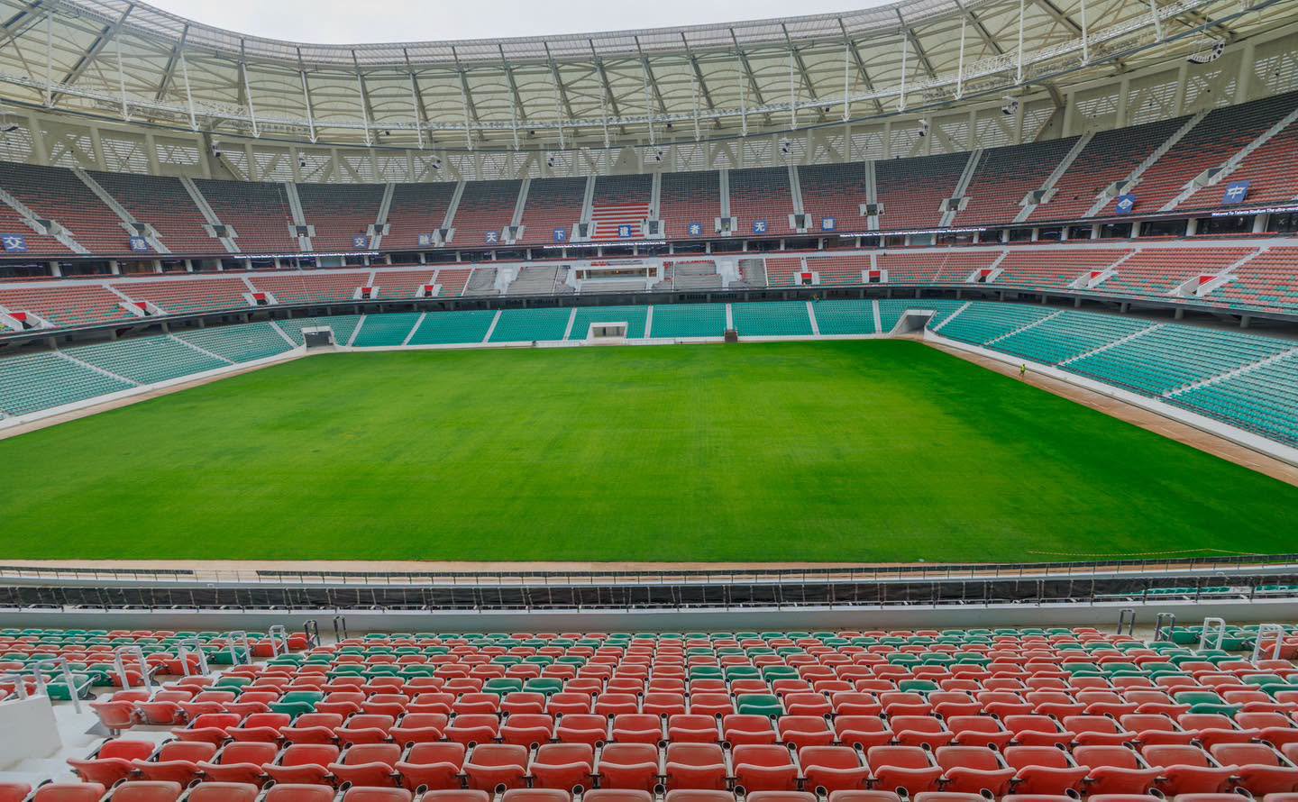 Inside Talanta Stadium at Nairobi’s Jamhuri grounds.PHOTO/https://www.facebook.com/GovernorSalimMvurya