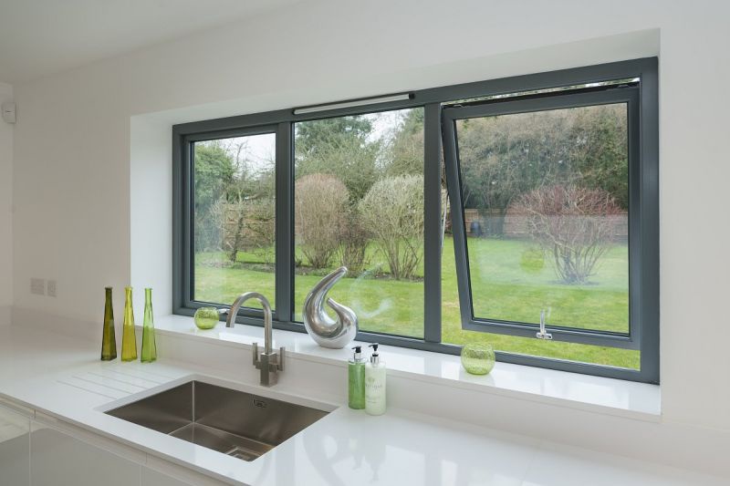 Modern Awning windows for kitchen 