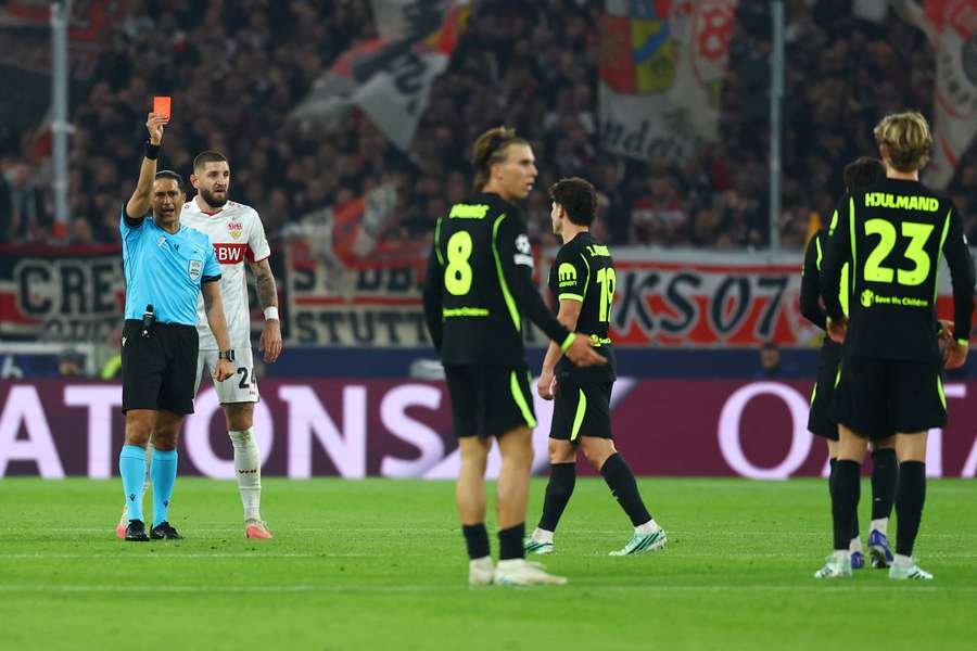 Hjulmand is dismissed against Stuttgart
