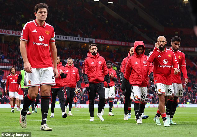 United fans turned on the players after the defeat by Bournemouth but supported Carrick