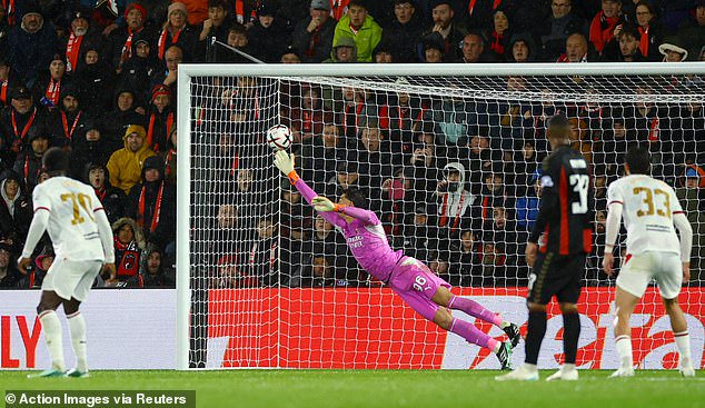 Amine Adli's stunning free-kick gave Bournemouth a 3-0 win and left Amorim stunned
