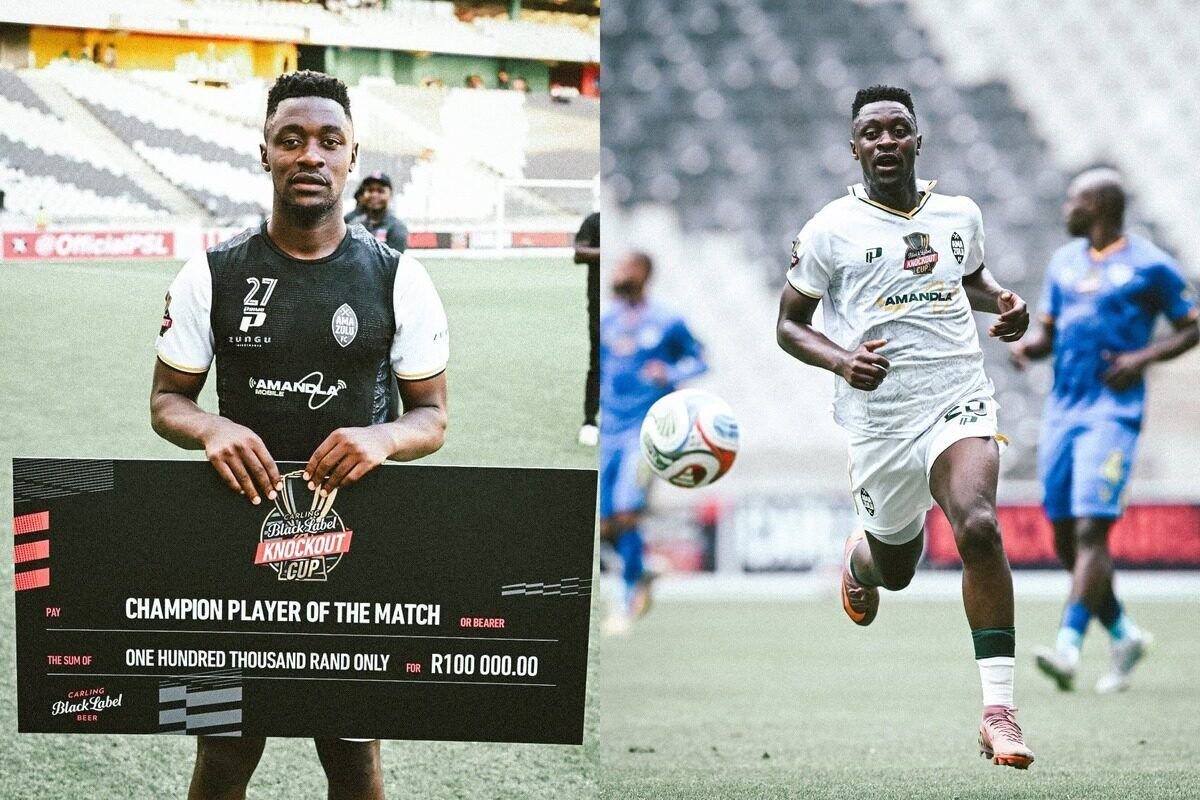 Zimbabwean striker Thando Ngwenya