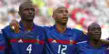 Patrick Vieira, Thierry Henry and Claude Makelele